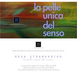 La Galleria Accademica presenta Rosa Stramandino. 