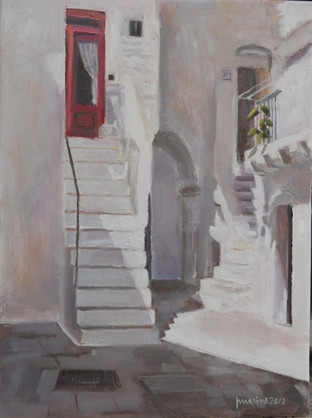 Giochi di luce nel vicolo 
