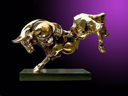 Toro che scalcia 