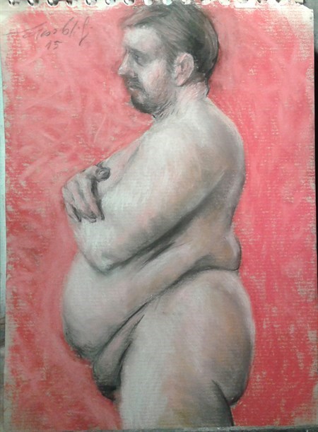 Nudo di profilo 