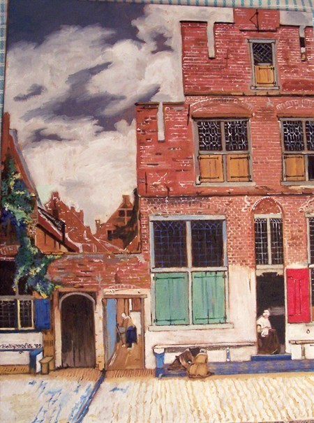 Omaggio al pittore Johannes Vermeer 