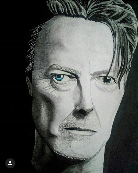 Ritratto di David Bowie 