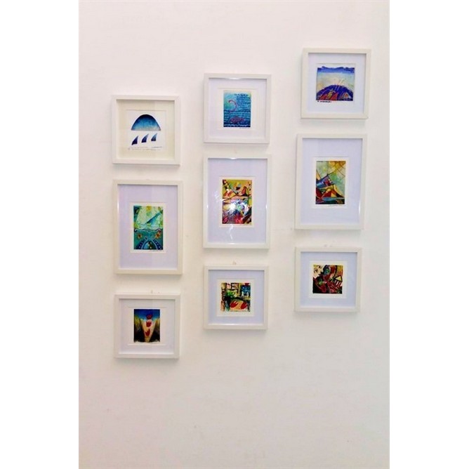 Pocket Art serie di opere di piccolo formato 10X15 cm