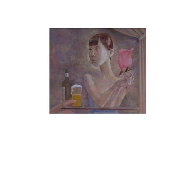 Il locale di Qing Huan 120x150, olio su tela