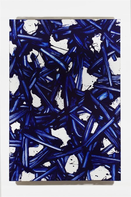 Zakeusse, 2020, Pittura industriale su plexiglas applicato su tavola, 100x70x5 cm 