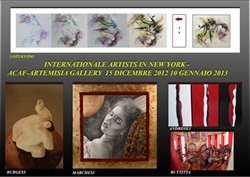 INTERNATIONAL ARTISTS IN NEW YORK | ACAF - ARTEMISIA GALLERY | CRISOLART GALLERY