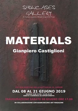 MATERIALS - Mostra personale di Gianpiero Castiglioni