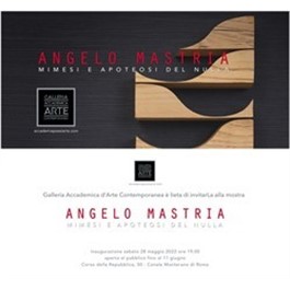 La Galleria Accademica presenta Angelo Mastria.  